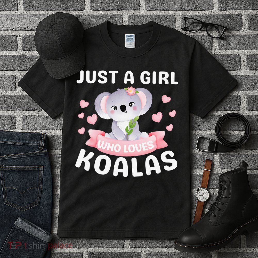 Just A Who Loves Koala Bear Dad Mom Birthday Gifts Tall T-Shirt