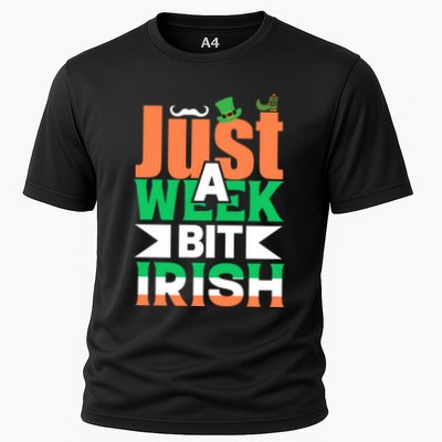 Just A Week Bit Irish Performance Shirt