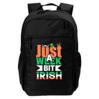 Just A Week Bit Irish Backpack