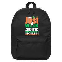 Just A Week Bit Irish 16 in Basic Backpack
