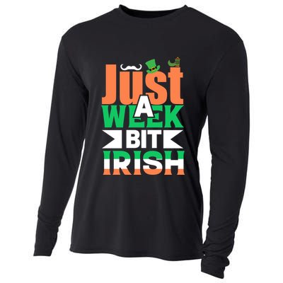 Just A Week Bit Irish Cooling Performance Long Sleeve Crew