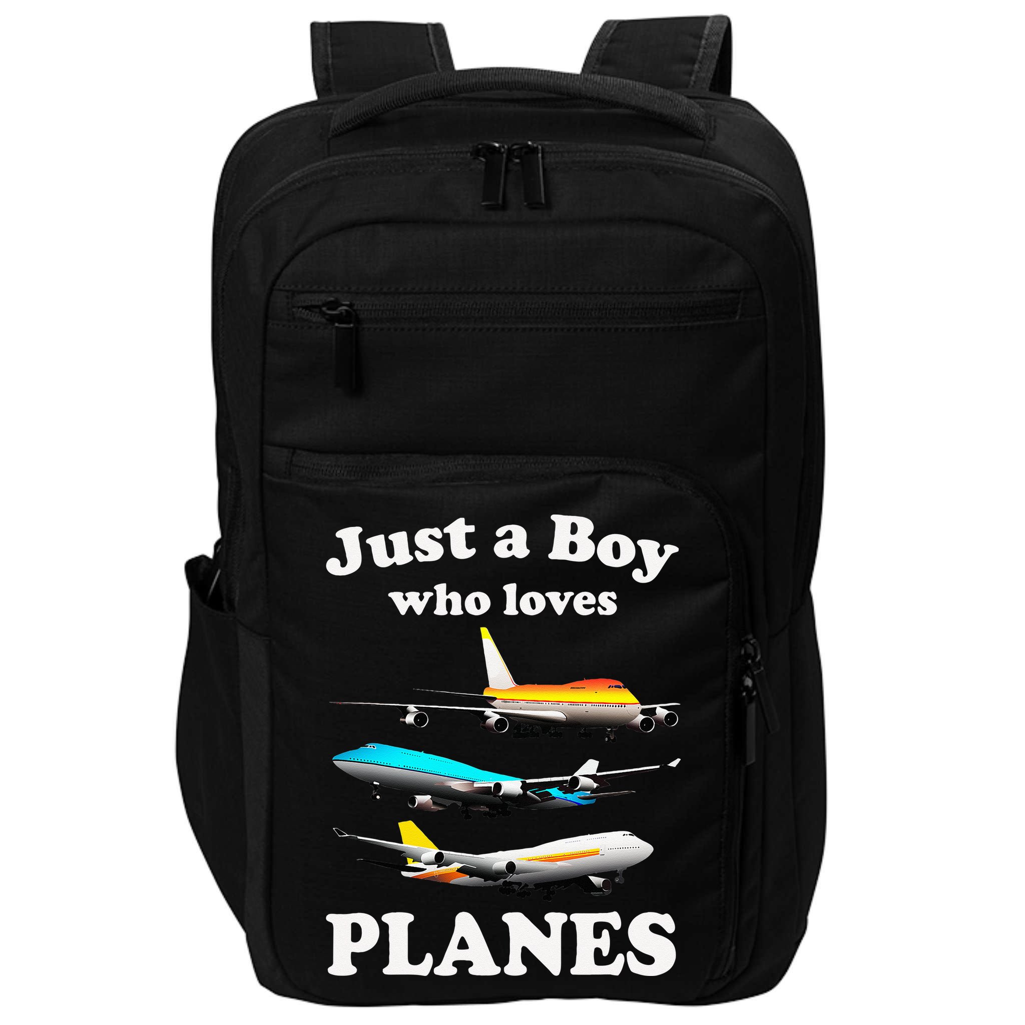 Just A Who Loves Planes Airplane Lover Impact Tech Backpack