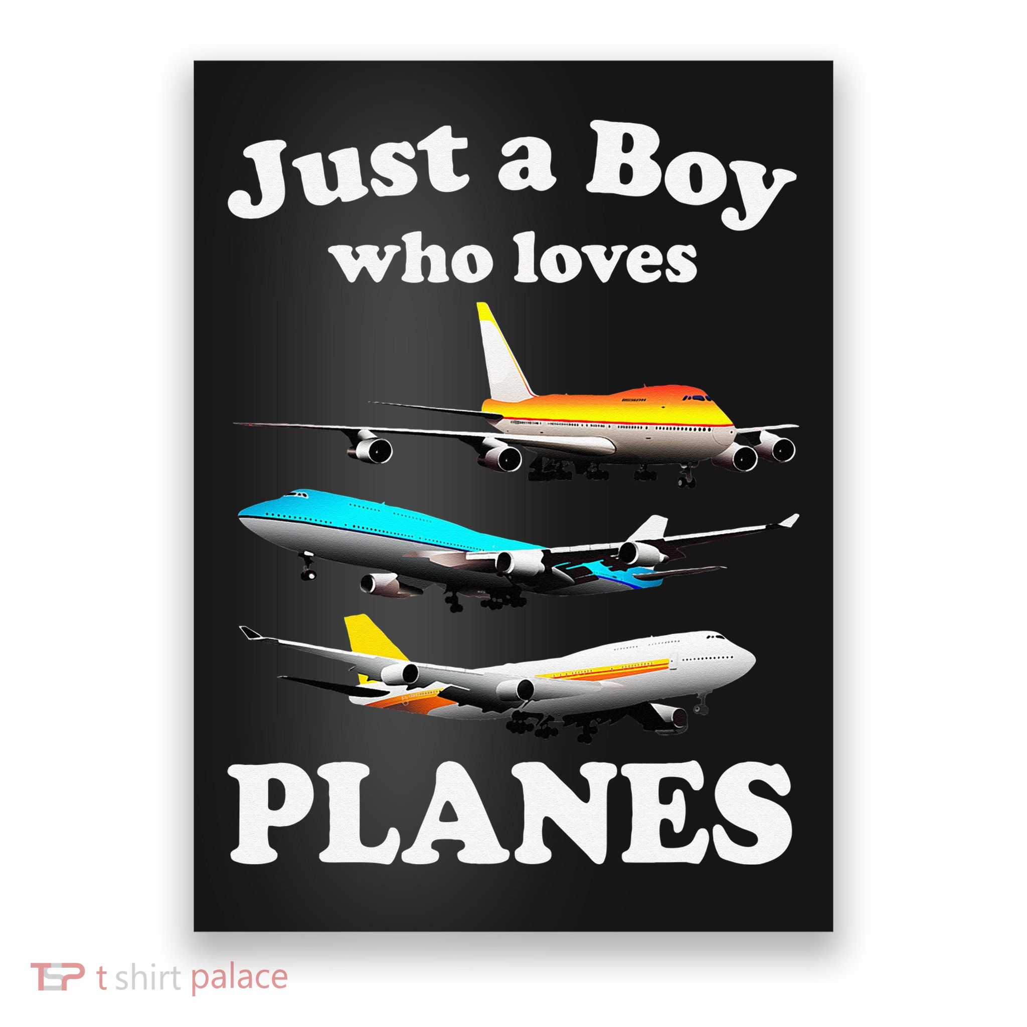 Just A Who Loves Planes Airplane Lover Poster
