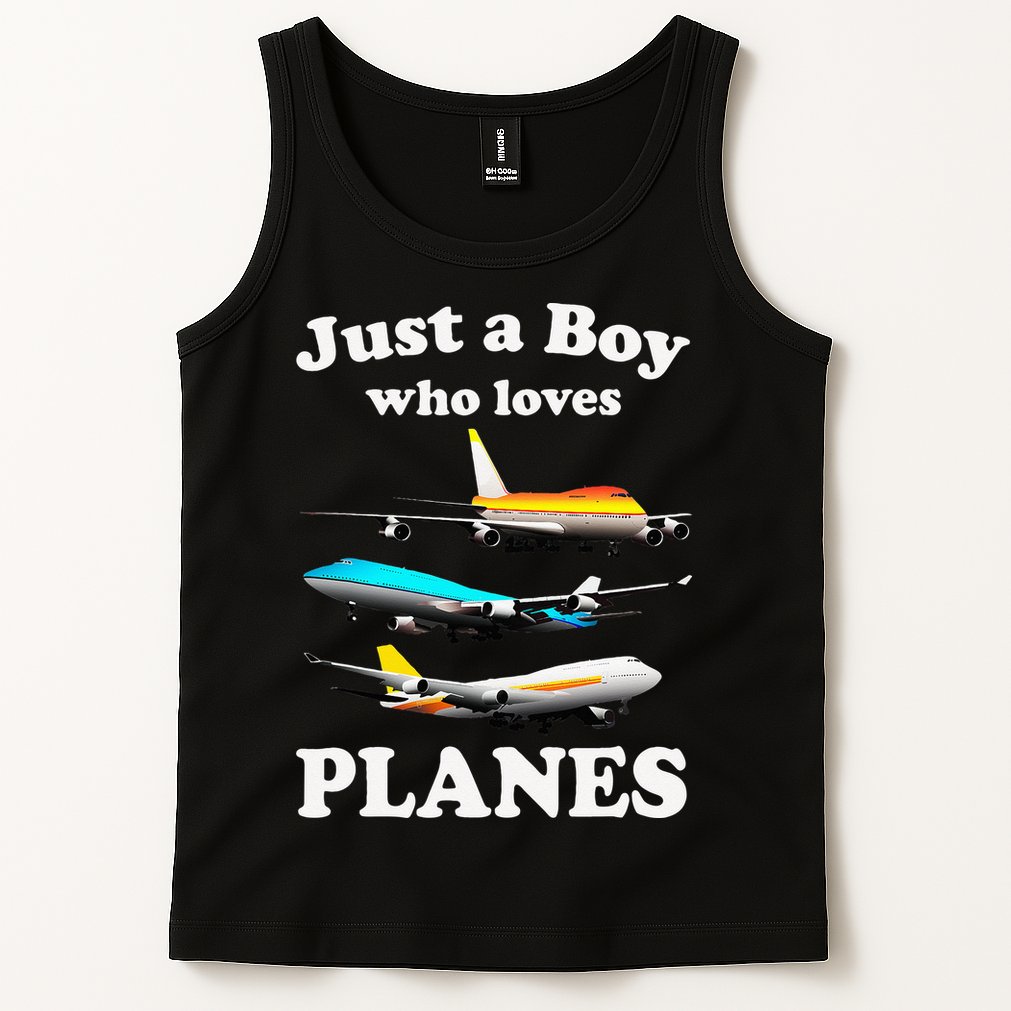 Just A Who Loves Planes Airplane Lover Tank Top