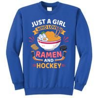 Just A Who Loves Ra And Hockey Lovers Funny Gift Sweatshirt