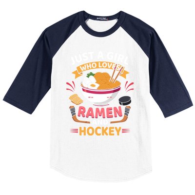 Just A Who Loves Ra And Hockey Lovers Funny Gift Baseball Sleeve Shirt