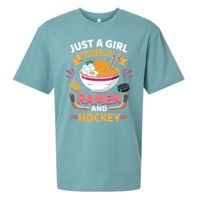 Just A Who Loves Ra And Hockey Lovers Funny Gift Sueded Cloud Jersey T-Shirt