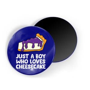 Just A Who Loves Cheesecake Dessert Cheesecake Funny Gift Magnet