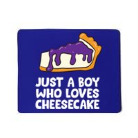 Just A Who Loves Cheesecake Dessert Cheesecake Funny Gift Mousepad