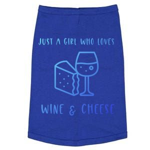 Just A Who Loves Wine And Cheese Charcuterie Foodie Cute Gift Doggie Tank