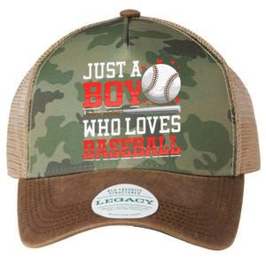 Just A Who Loves Baseball American Sport Legacy Tie Dye Trucker Hat