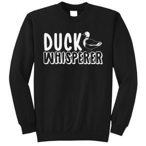 Just a  Who Loves Ducks Cute Duck Lover Owner  Sweatshirt