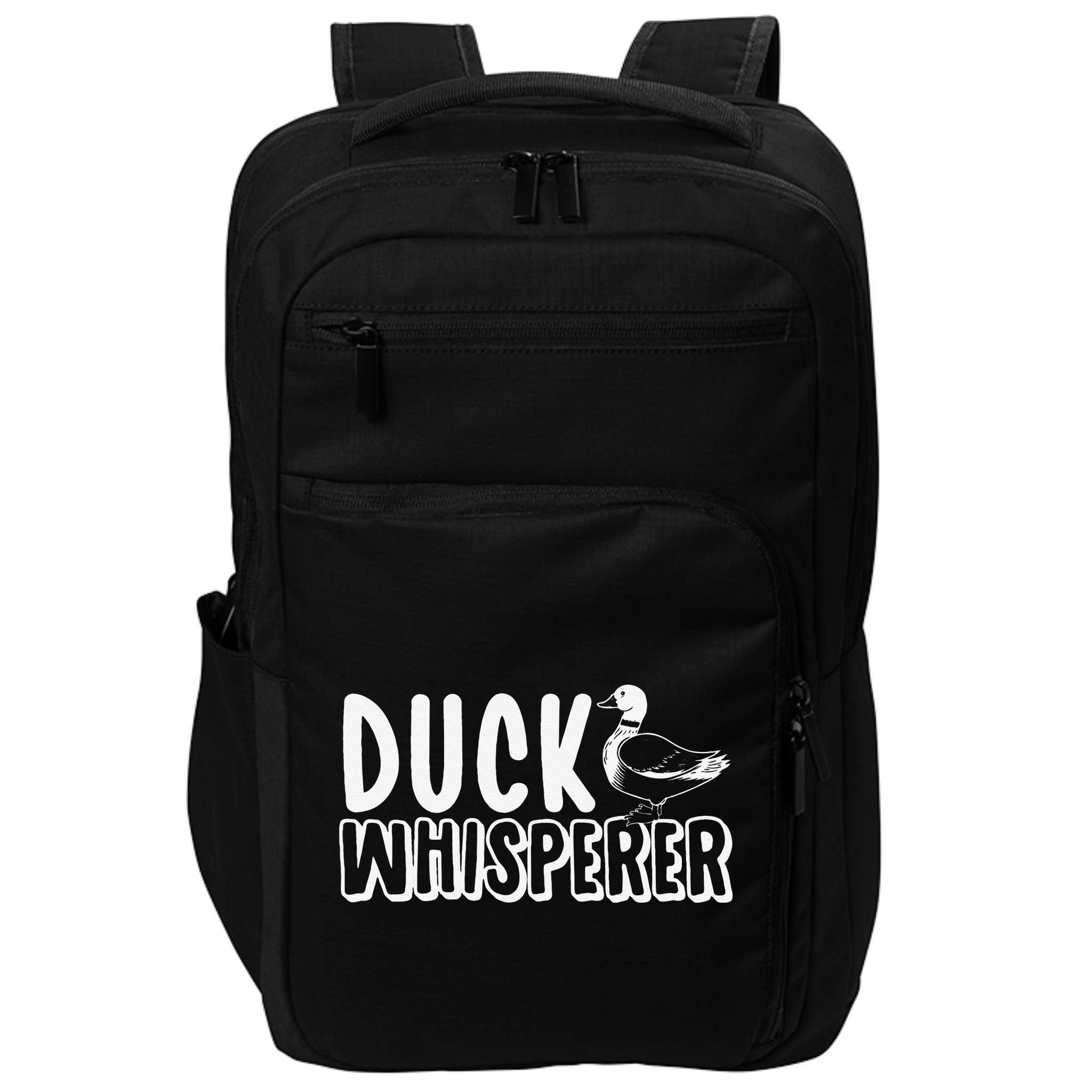 Just a  Who Loves Ducks Cute Duck Lover Owner  Impact Tech Backpack