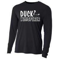 Just a  Who Loves Ducks Cute Duck Lover Owner  Cooling Performance Long Sleeve Crew