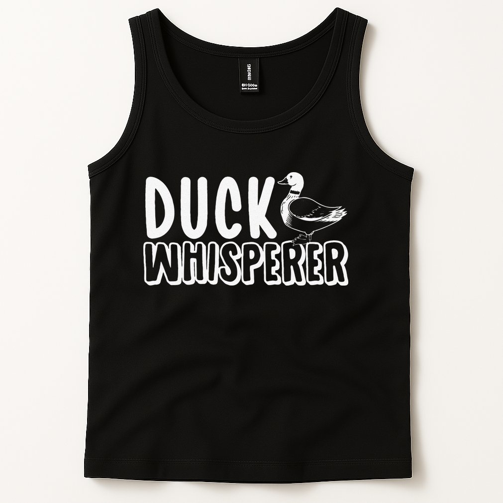 Just a  Who Loves Ducks Cute Duck Lover Owner  Tank Top
