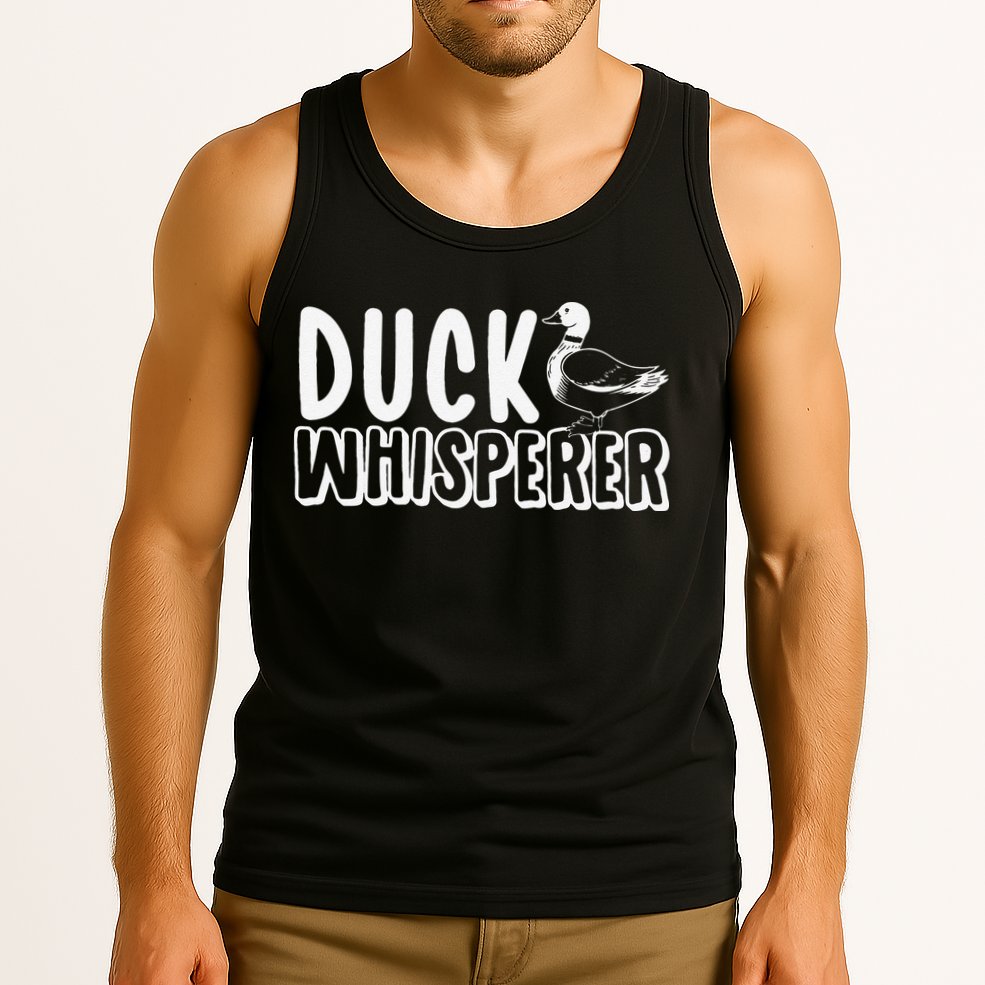 Just a  Who Loves Ducks Cute Duck Lover Owner  Tank Top