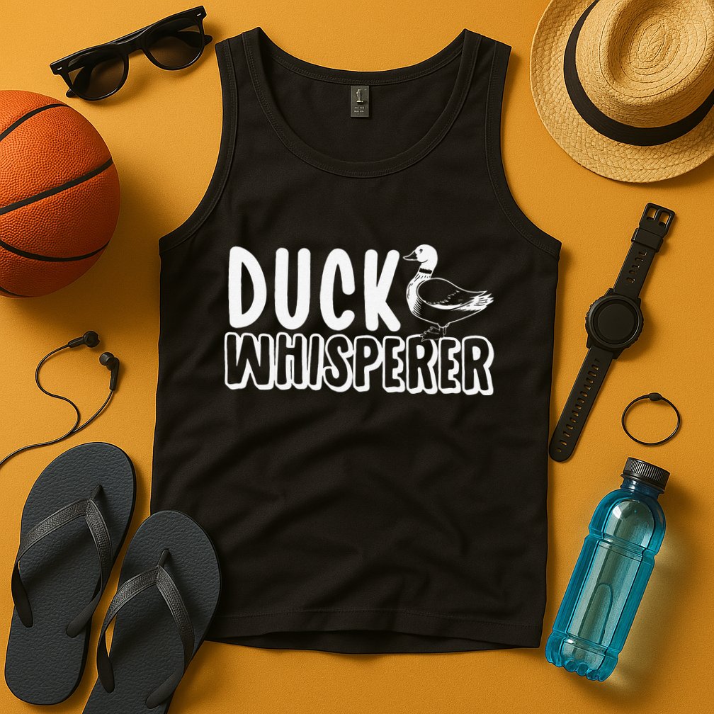 Just a  Who Loves Ducks Cute Duck Lover Owner  Tank Top