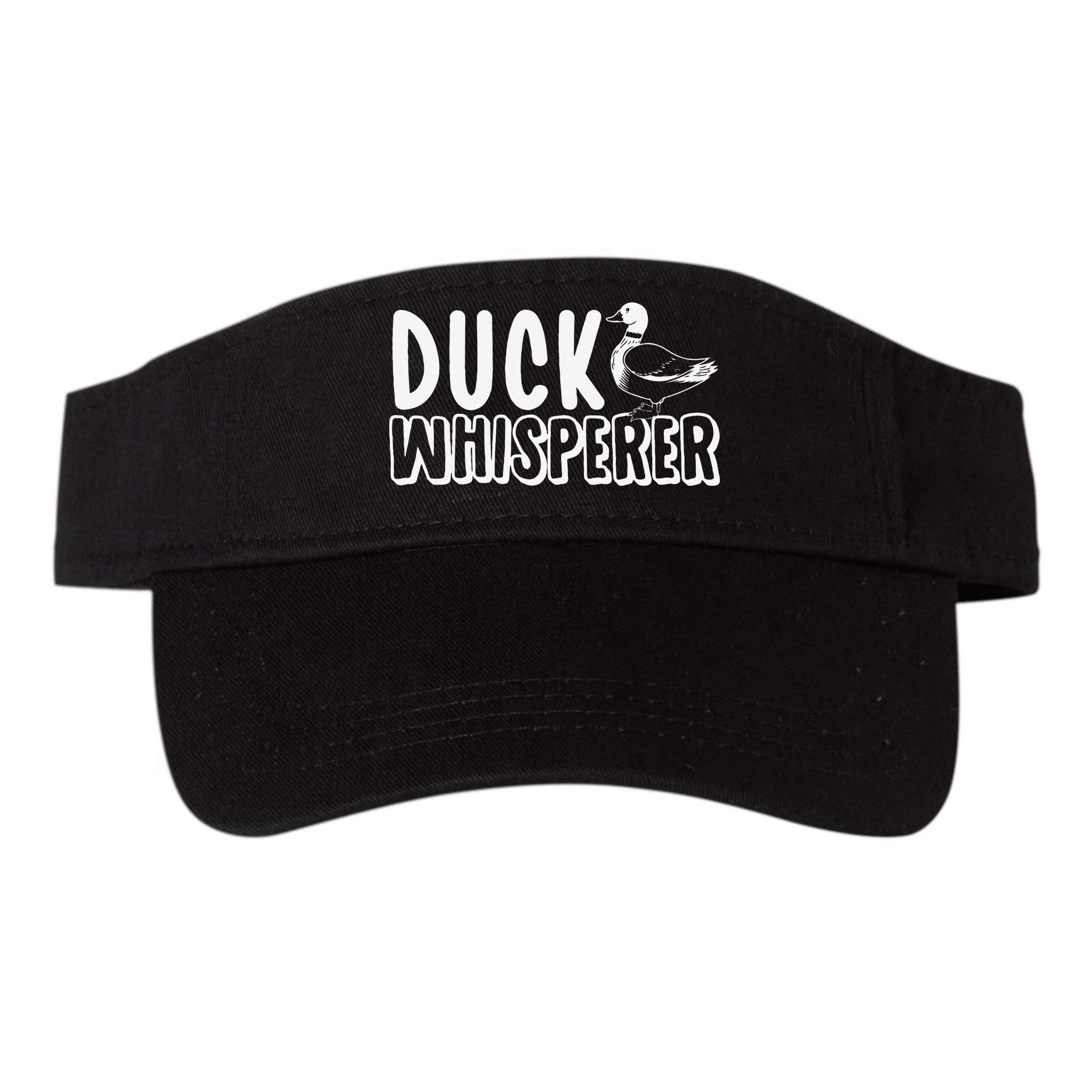 Just a  Who Loves Ducks Cute Duck Lover Owner  Visor