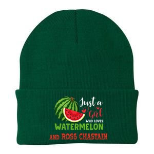 JUST A WHO LOVES WATERMELON AND ROSS CHASTAIN Knit Cap Winter Beanie