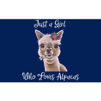 Just a Who Love Alpacas Alpaca Lover Bumper Sticker