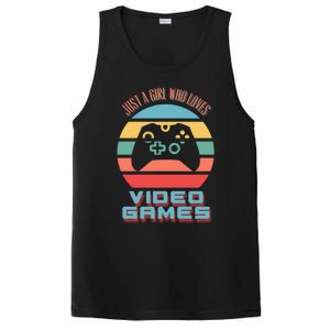 Just A Who Loves Video Games Video Game Gift PosiCharge Competitor Tank