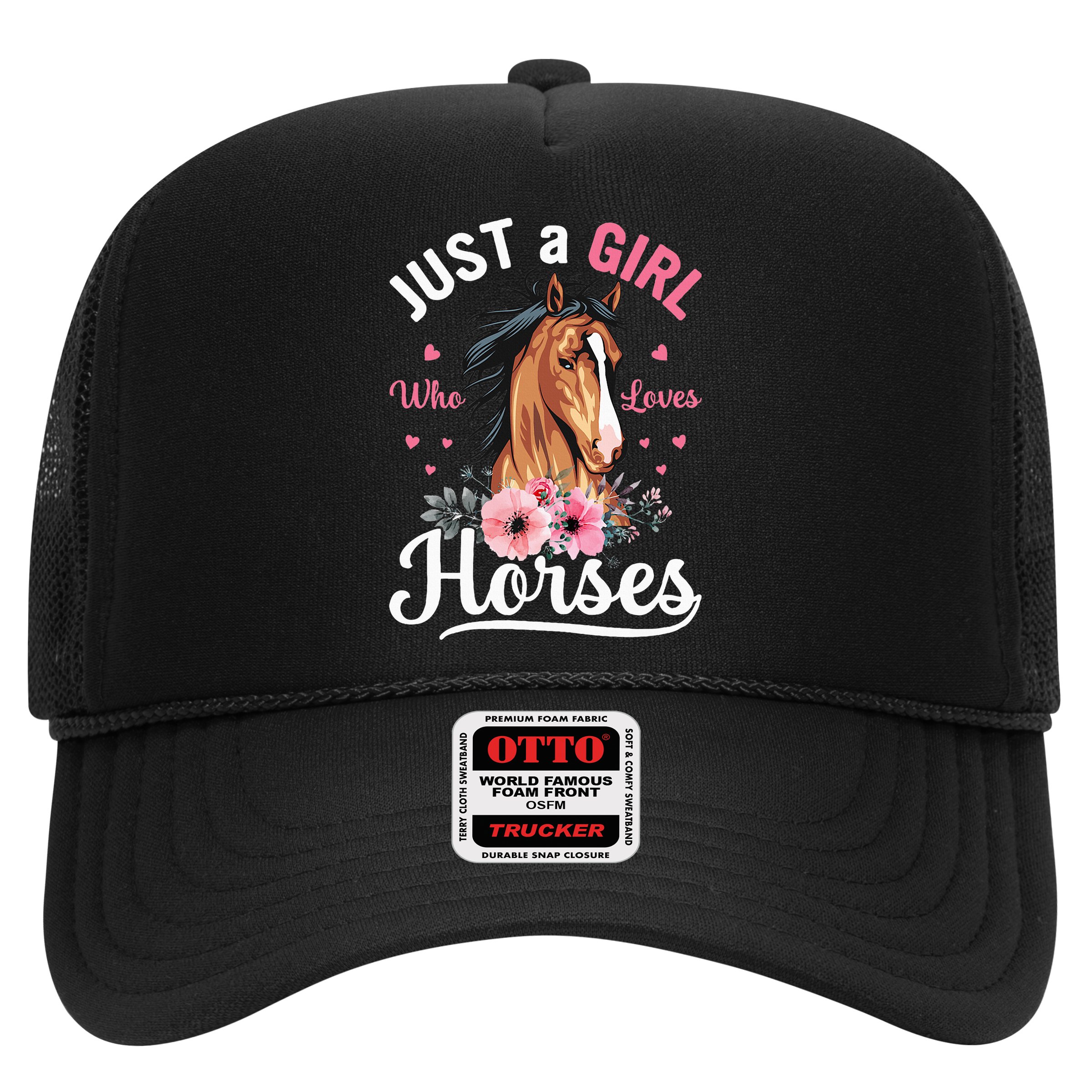 Just A Who Loves Horses Vintage Horse Hat