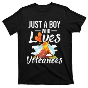 Just A  Who Loves Volcanoes T-Shirt