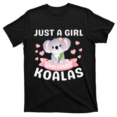 Just A  Who Loves Koala Bear T-Shirt