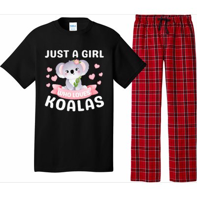 Just A  Who Loves Koala Bear Pajama Set