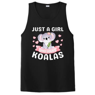 Just A  Who Loves Koala Bear PosiCharge Competitor Tank