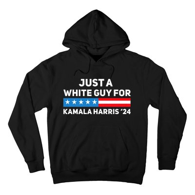 Just A White Guy For Kamala Harris 2024 President Election Hoodie