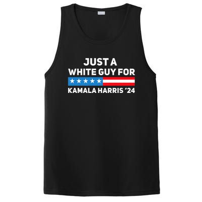 Just A White Guy For Kamala Harris 2024 President Election PosiCharge Competitor Tank