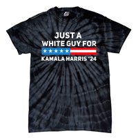 Just A White Guy For Kamala Harris 2024 President Election Tie-Dye T-Shirt