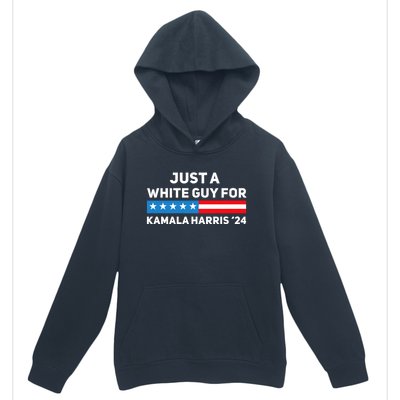 Just A White Guy For Kamala Harris 2024 President Election Urban Pullover Hoodie