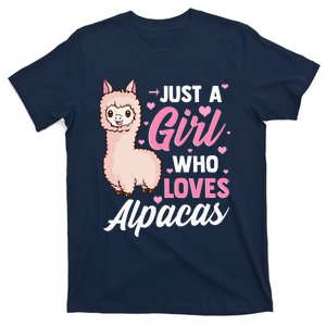 Just A Who Loves Alpacas For  Alpaca Lovers T-Shirt