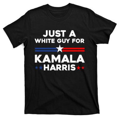 Just A White Guy For Kamala Harris 2024 President Election T-Shirt