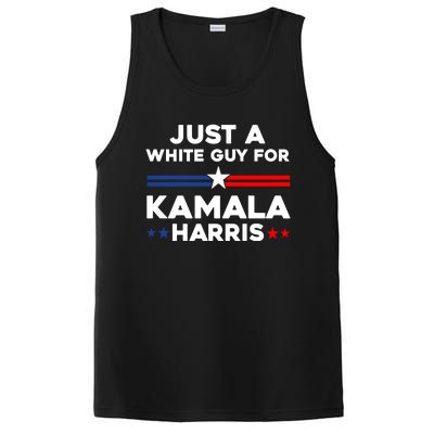 Just A White Guy For Kamala Harris 2024 President Election PosiCharge Competitor Tank