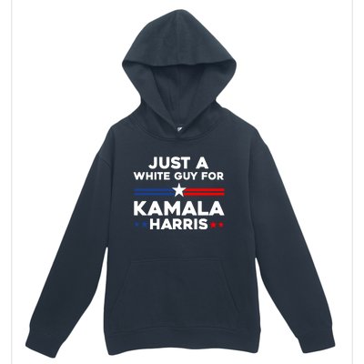 Just A White Guy For Kamala Harris 2024 President Election Urban Pullover Hoodie