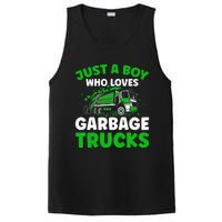 Just A  Who Loves Garbage Trucks PosiCharge Competitor Tank