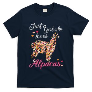 Just a who loves alpacas T-Shirt