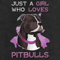 Just A Who Loves Pitbulls Funny Pitbull Dog Owner Quote Beanie
