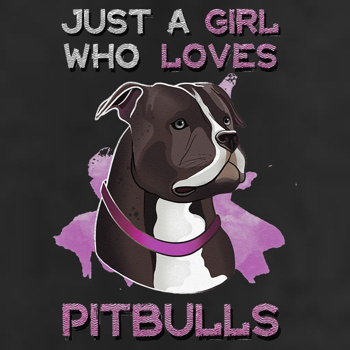 Just A Who Loves Pitbulls Funny Pitbull Dog Owner Quote Beanie
