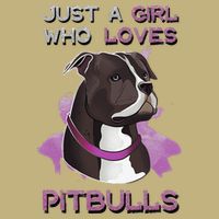 Just A Who Loves Pitbulls Funny Pitbull Dog Owner Quote Cooling Performance Crew T-Shirt