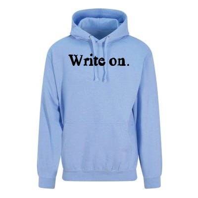 Journalist Autor Writer Write On Book Journalist Gift Unisex Surf Hoodie