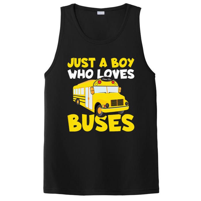 Just a  who loves Buses PosiCharge Competitor Tank