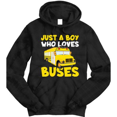 Just a  who loves Buses Tie Dye Hoodie