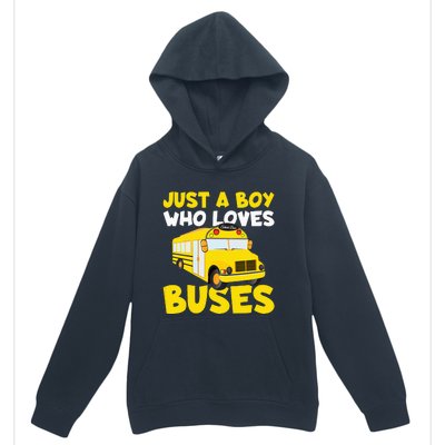 Just a  who loves Buses Urban Pullover Hoodie