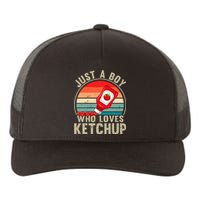 Just a Who Loves Ketchup Catsup Condiment Lover Yupoong Adult 5-Panel Trucker Hat