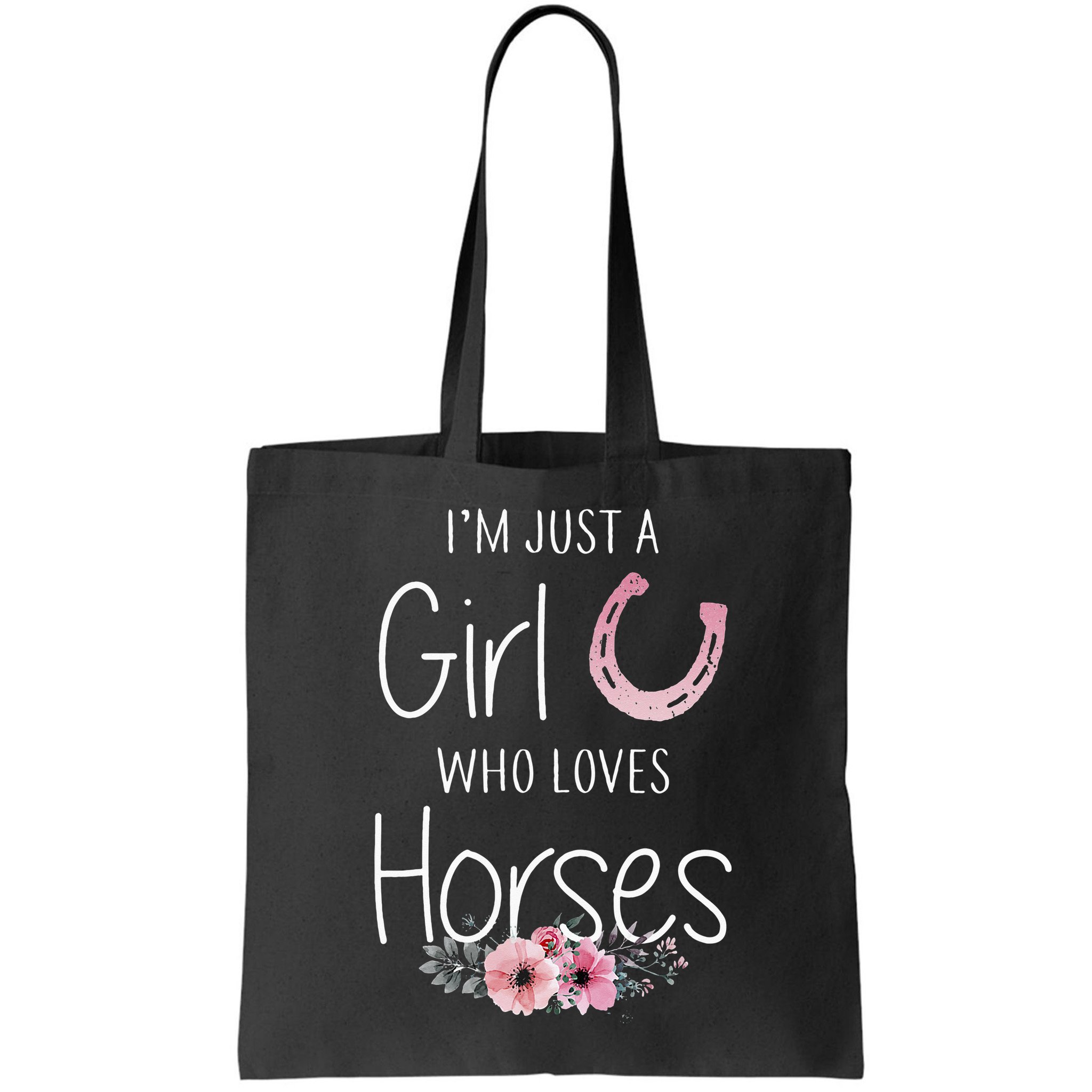 Just A Who Loves Horses Horse Bag