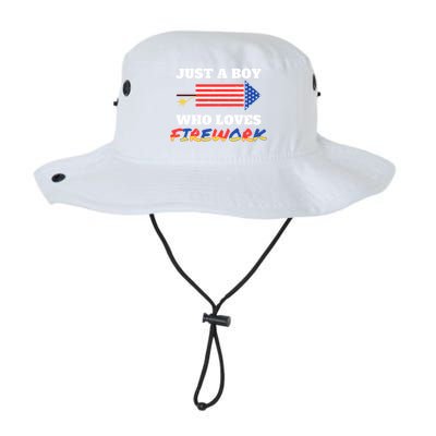 Just A Who Loves Firework Firecrackers 4th Of July Gift Legacy Cool Fit Booney Bucket Hat